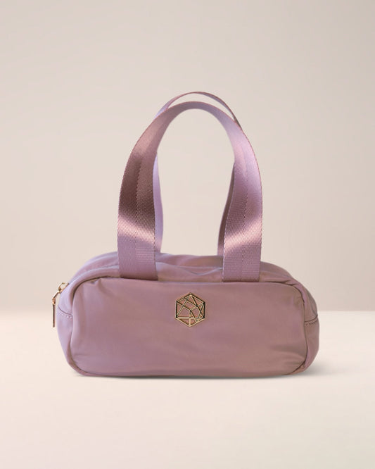 La Poufette Bag in Pink Chai